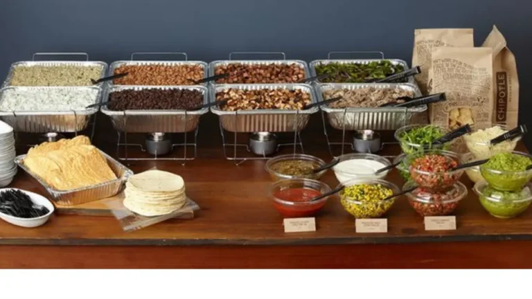 Chipotle Catering menu