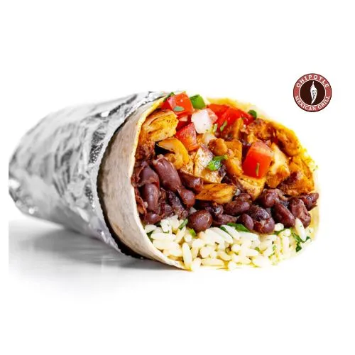 chipotle veggie burritos