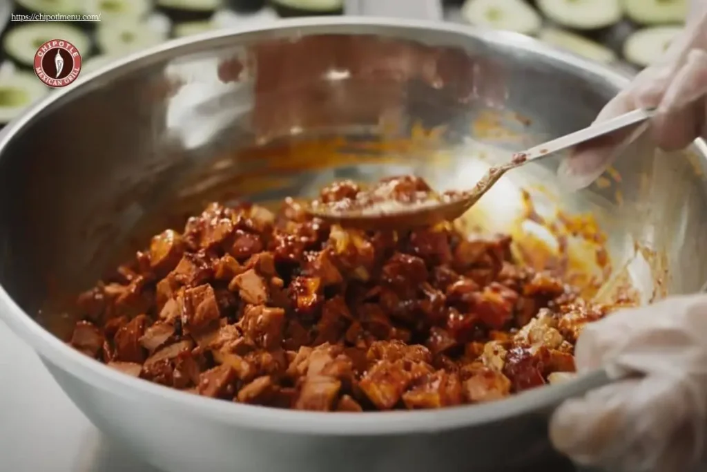 Chipotle Honey Chicken 2 honey chicken